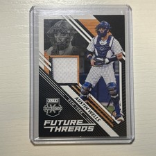 2021 Panini Elite Extra Edition - Future Threads Austin Wells #FT-AW (MEM, RC)