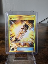 Pokemon TCG - Electropower Gold Secret Rare 232/214 - Lost Thunder card NM