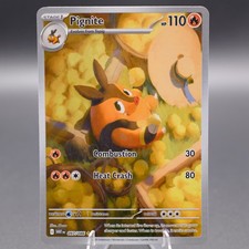 Pignite 097/086 Illustration Rare SV: White Flare Pokemon TCG NM