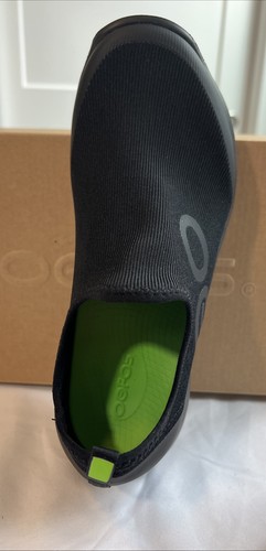 NEW In BOX Women's OOFOS OOmg Sport LS Low Black Breathable Mesh Shoes Sz 7.5 - Picture 10 of 13