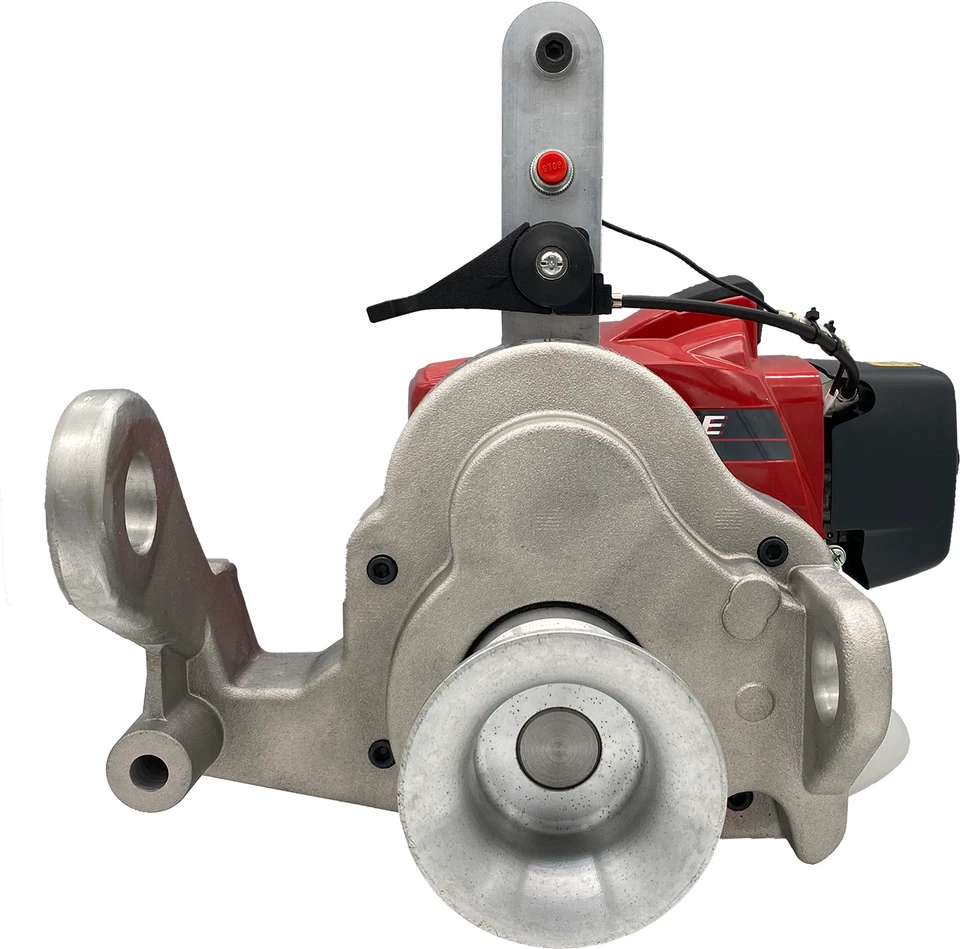 Spillwinde mit Kawasaki Motor TJ-45E 1,9PS 45ccm Spindelwinde Winde bis 1000kg - Bild 3 von 4