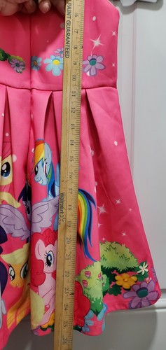 LingQiShiZu Sleeveless Pink Unicorn Dress Girls - see measurements Adorable  - Picture 4 of 7
