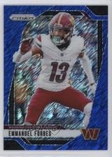 2024 Panini Prizm Blue Shimmer Prizm /25 Emmanuel Forbes #291