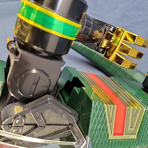 READ Mighty Morphin Power Rangers Lord Zedd's Power Zord Serpentera MMPR Bandai - Picture 11 of 22