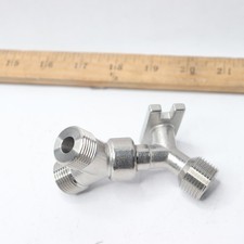 3 Way Beer Shut Off 3/8"