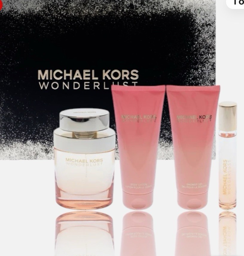 Michael Kors Wanderlust Eau De Parfum, Shower Gel & Body Lotion Gift Set 300 ML
