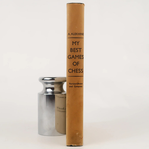 My Best Games Of Chess 1924-1937 by A. Alekhine (Harcourt, 1948) Hardcover - Picture 2 of 5