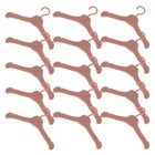  100 Pcs Mini Puppenhaus Zubehör Puppenbügel Platzsparende Kleiderbügel