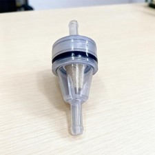 6mm Small Plastic Universal Motorcycle Gas Petrol Fuel Filter Oil Y7P2