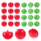 100Pcs Foams Fruit Ornament Foams Apples Models Foams Apples Decors Small