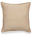 OKA Pair of Archibald cushion covers in Warm Natural
