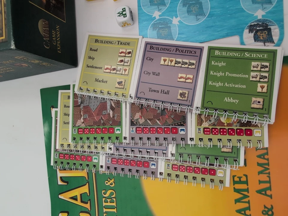 Catan Cities And Knights Juego de Mesa Expansión, Usado Como En La Foto Foto 2 de 4