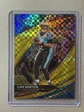 Cam Newton  Carolina Panthers  Panini Select NFL 2018  FIELD LEVEL GOLD SSP /10