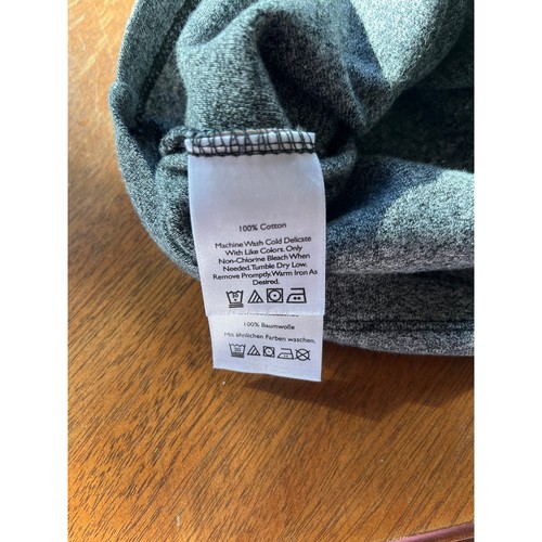 Camisa para mujer Eddie Bauer gris manga corta cuello en V talla pequeña - Imagen 5 de 5