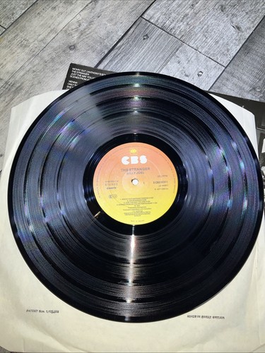 Billy Joel - The Stranger - 12” Vinyl Record LP - 1977 CBS UK 1st Run - Classic - Picture 3 of 4