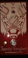 EarthQuaker Devices Special Cranker Overdrive Effects Pedal Cherry Bomb