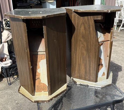 Seeburg Hi Fi High Fidelity Stereo Speakers HFCV3-8 Pair 2 Speakers - Bild 6 von 18