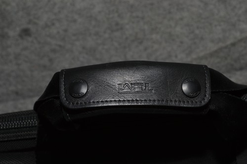 Tumi schwarze Aktentasche ballistisch Nylon Reise Laptop Schultertasche erweiterbar - Bild 13 von 24