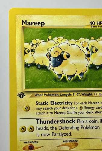 Mareep 65/111 (NM) 1st Edition Common Neo Genesis 2002 WOTC Pokémon Card - Picture 5 of 16