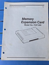 VTG Texas Instruments TI Home Computer Memory Expansion Card PHP1260 User Manual