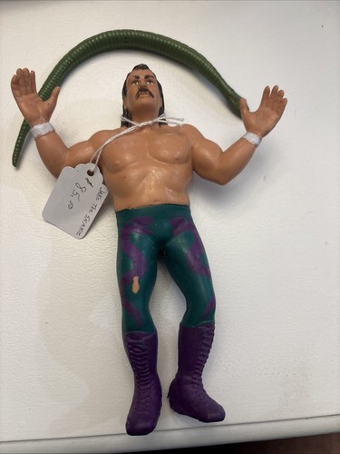 LJN WWF WWE Wrestling Superstars Jake the Snake Ro...