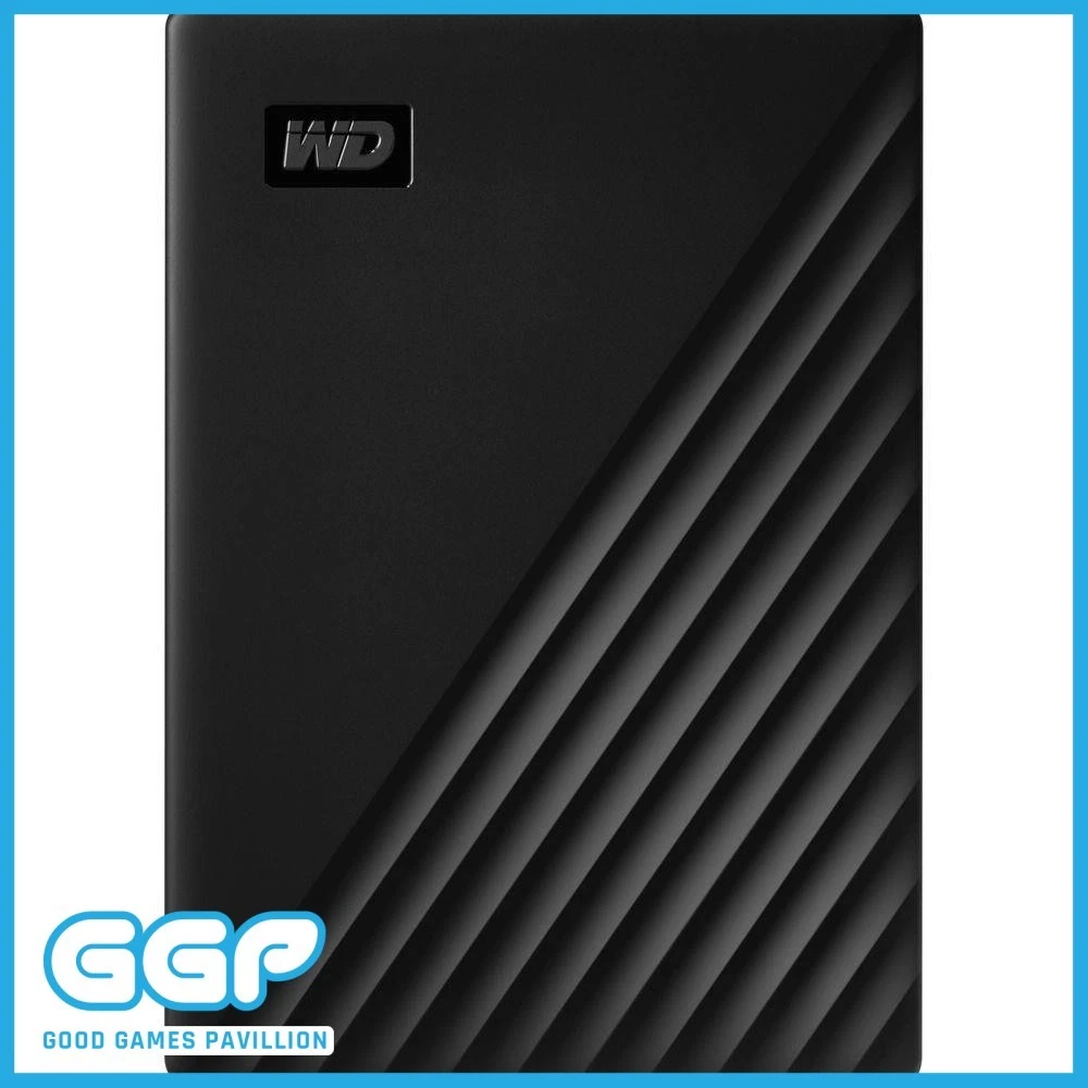 WD My Passport 6TB Black Portable Micro-B USB 3.2 Gen 1 5Gb/s Hard Drive
