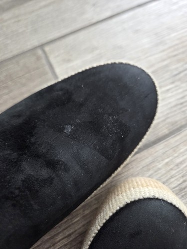 Zapatos de gamuza negros Vince Platform para mujer talla 9. Poco uso - Imagen 2 de 7