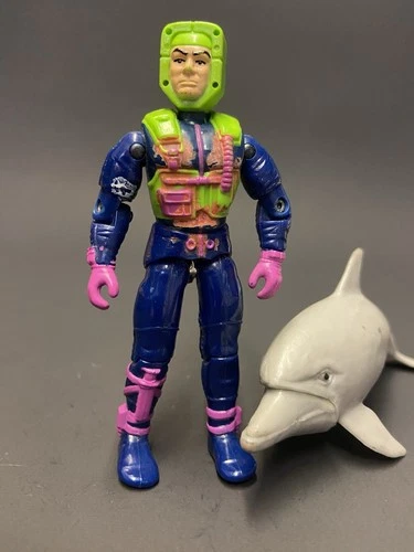 Vintage 1992 GI Joe Deep Six Eco-Warriors Action Figure READ