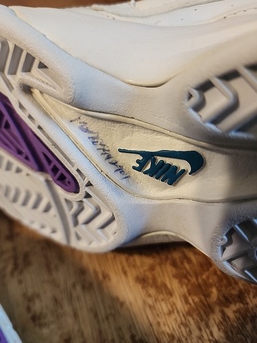 VINTAGE 1994 NIKE OG Womens DRC COURT TENNIS SHOES 6.5 Nike Air 940103Y2 Sample? - Picture 11 of 14