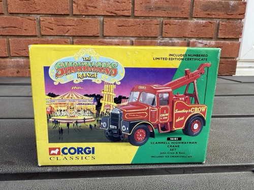 Corgi 16101 Scammell Highwayman Crane Set John Crow & Son - 1:50 - Picture 1 of 6