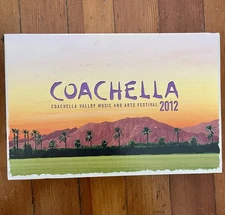2012 Coachella Weekend 2 Box + Wristband and Accessories Postcards
