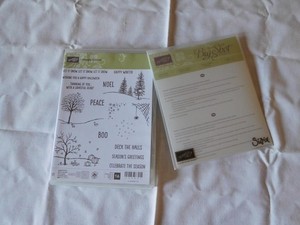 Stampin' Up! Happy Scenes Photopolymer plus window & windowbox thinlit