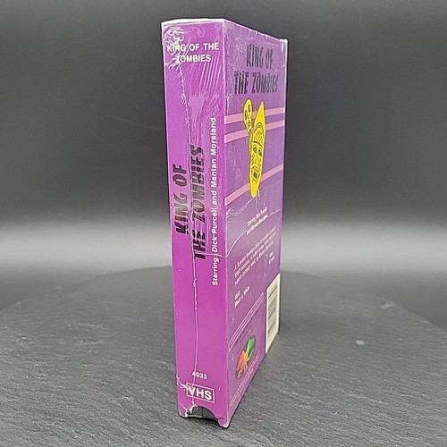 VHS Movie King of the Zombies 1986 WW2 Manton Moreland Dick Purcell SEALED - Picture 3 of 7