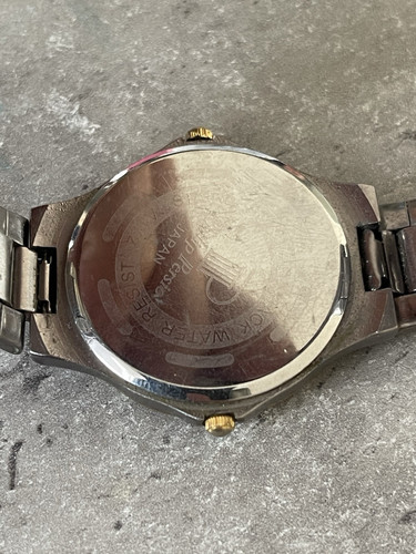 Philip Persio Dual Time A172 Two Tone Bracelet Men's Quartz Wristwatch Watch 326 - Picture 11 of 15