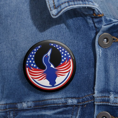 #ad Minnesota Resistance Minnesota Rebel Pin Button Abolish ICE Mn rebel loon Pin $9.99