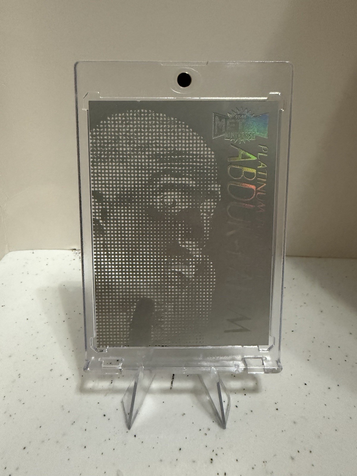 1997-98 Skybox Metal Universe Shareef Abdur-Rahim Platinum Portraits SP