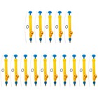  Set of 3 Handspritze Drucksprühgerät Bewässerung Kann Düsen Gartendüsen