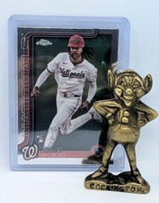 JAMES WOOD RC 2025 Topps Chrome Base Rookie Card #132 Washington National Rookie