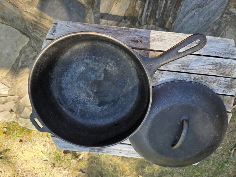 No. Freidora de pollo con tapa 8 10 1/2 pulgadas hecha en EE. UU. Foto 4 de 4