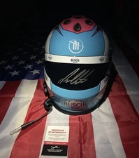 Ross Chastain Busch Light Trackhouse Signed Full Size NASCAR Helmet COA