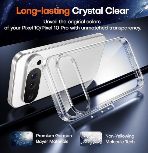 For Google Pixel 10/10 Pro XL Phone Case Shockproof protective Slim Clear Cover - Picture 17 of 24