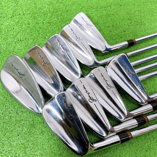 Mizuno Johnny Miller Muscle Back Iron Set 9pcs 3-S Steel Flex R Left-Handed - Picture 2 of 17