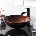 Bathroom Vessel Sink Vanity Hotel Villa Toilet Washing Basin Tempered Glass