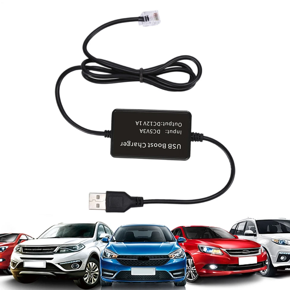 Cable de alimentación de repuesto para detector de radar de 1,5 m para conectar detectores de radar Foto 3 de 4