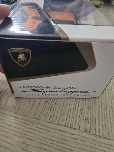 Lamborghini Gallardo orange 1:24 Licensed Friction Car Neu in OVP New - Bild 4 von 5