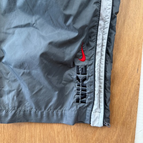 Vintage Nike Tracksuit Mens Large Gray 2 Piece Center Swoosh 90s Y2K Rave Logo - Picture 21 of 24