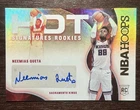 2021-22 NBA Hoops Hot Signatures Neemias Queta Rookie Auto #HSR-NQ