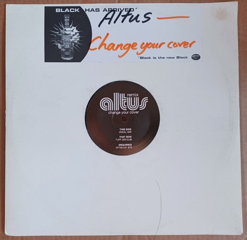 Altus - Change Your Cover (12") (Very Good Plus (VG+)) Not On Label (Altus Self- - Imagen 1 de 1