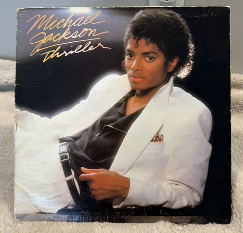 Michael Jackson Thriller First Press by Quincy Jones (MISPRINT) QE 38112 LP1982