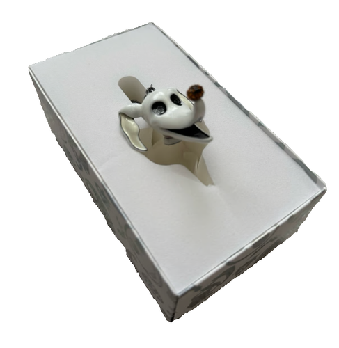 NEW Disney BaubleBar Nightmare Before Christmas Zero Keychain Bag Charm 3D - Picture 2 of 3